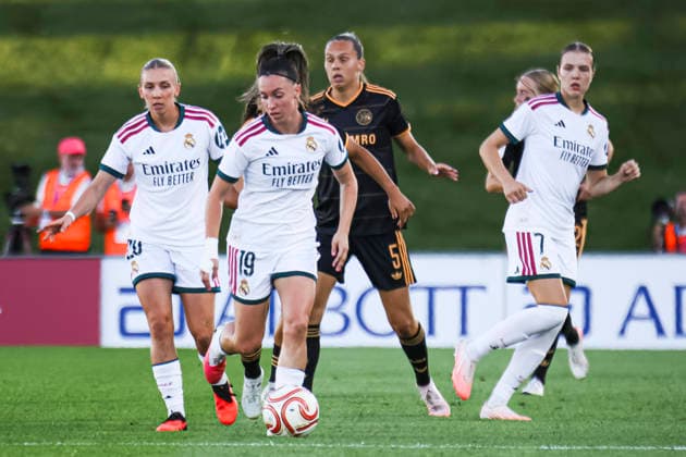 ESP Real Madrid CF vs. Ajax UEFA Women s Champions League UEFA Women s Champions League match between Real Madrid and Ajax at Estadio Alfredo Di Stefano on September 2, 2026, in Madrid, Spain Madrid Madrid Spain Soccer Copyright: xAlejandroxMatiasx