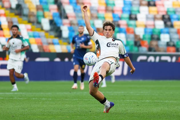 Venezia s matteo dagasso during the Coppa Italia soccer match between Udinese and Venezia at the Friuli Stadium in Udine, north east Italy - September 02, 2026. - Soccer  Copyright: xAndreaxBressanutti LaPressex