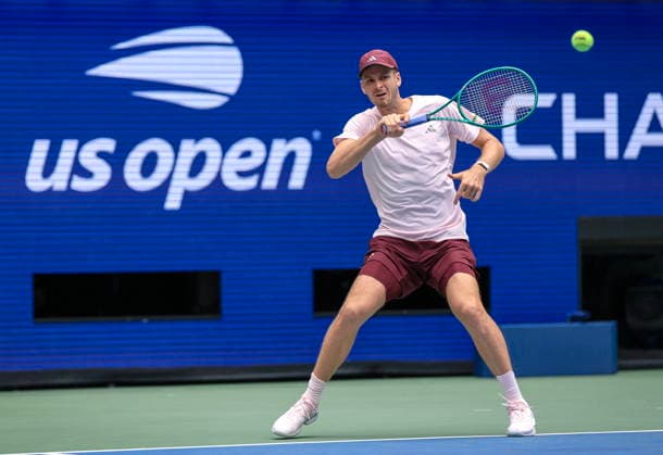 US Open tennis tournament - Day 4 Hubert Hurkacz of Poland in action against Ben Shelton of USA during the Men s Singles second round match of the US Open Tennis Championships in Flushing Meadows, New York, USA, 02 September 2026. FLUSHING MEADOWS NEW YORK United States  Copyright: xCRISTOBALxHERRERA-ULASHKEVICHx