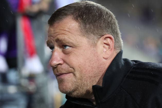 September 2, 2026, xrekx, Soccer, DFB Cup First Round, VfL Osnabrück vs. FC Bayern Munich, Pre-game field inspection, Soccer official, Sports Director Max Eberl, Bayern Munich, Osnabrück