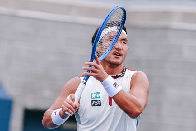 US Open tennis tournament - Day 4 Yunchaokete Bu of China in action against Rafael Jodar of Spain during the Men s Singles second round match of the US Open Tennis Championships, in Flushing Meadows, New York, USA, 02 September 2026. FLUSHING MEADOWS NEW YORK United States  Copyright: xOLGAxFEDOROVAx