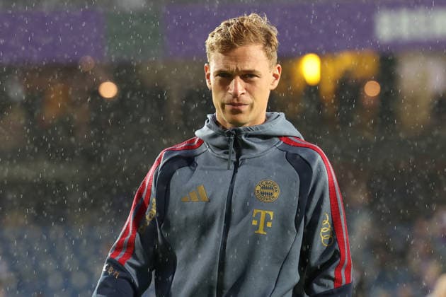 September 2, 2026, xrekx, Soccer, DFB Cup First Round, VfL Osnabrück vs. FC Bayern Munich, pre-game field inspection, Joshua Kimmich, FC Bayern Munich, Osnabrück