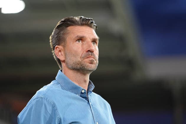 Thun, Switzerland - September 02: Headcoach Luka Elsner (LS)during the Brack Super League match between FC Thun and FC Lausanne at VISANA STADION on September 02, 2026 in Thun, Switzerland. Copyright: xKjetilxWaberx xSPPx Sportspressphoto_SPR222211