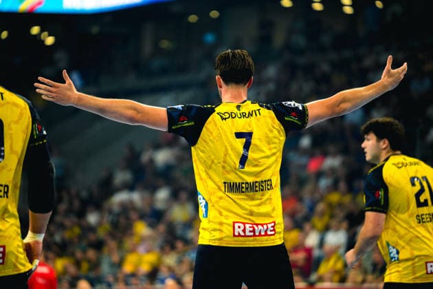 September 2, 2026, xwppx, Opel HBL Handball, Rhein-Neckar Löwen vs. VfL Gummersbach; from left: Robert Timmermeister, Rhein-Neckar Löwen Mannheim