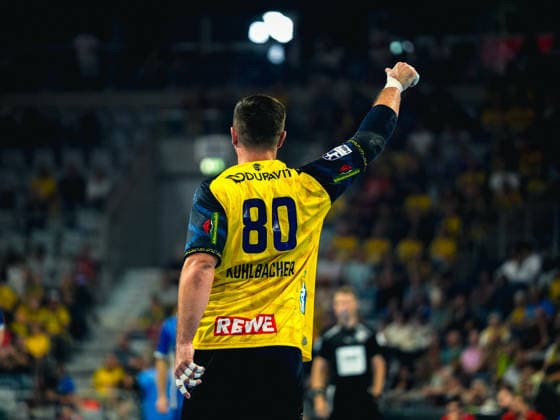 September 2, 2026, xwppx, Opel HBL Handball, Rhein-Neckar Löwen vs. VfL Gummersbach, from left: Jannik Kohlbacher, Rhein-Neckar Löwen Mannheim