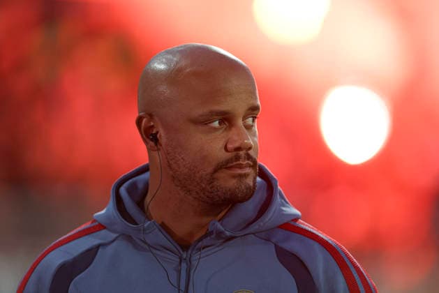 Coach Vincent Kompany of FC Bayern Munich looks on during the DFB Cup match between VfL Osnabrück and FC Bayern Munich at Bremer Brücke on September 2, 2026, in Osnabrück, Germany. Photo by Oliver Kaelke, DeFodi Images. Coach Vincent Kompany of FC Bayern Munich looks on during the DFB Cup match between VfL Osnabrück and FC Bayern Munich at Bremer Brücke on September 2, 2026 in Osnabrück, Germany Photo by Oliver Kaelke DeFodi Images Photo by Oliver Kaelke DeFodi Images
