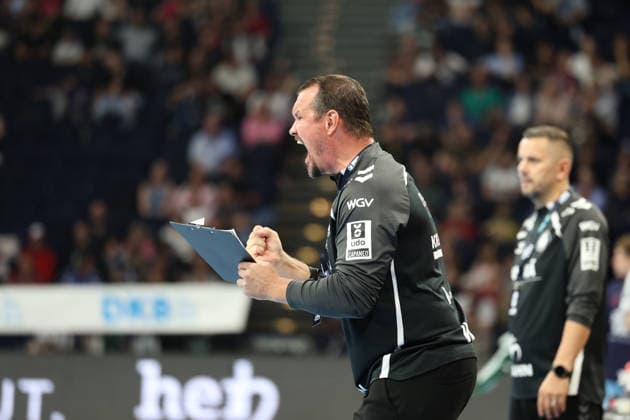 Handball I Men s I 2026–2027 Season I Bundesliga I Matchday 2 I Handball Club Hamburg vs. TVB Stuttgart I September 2, 2026 Misha Kaufmann TVB Stuttgart Hamburg Barclaycard Arena Hamburg, Germany Copyright: xLobeca RalfxHomburgx
