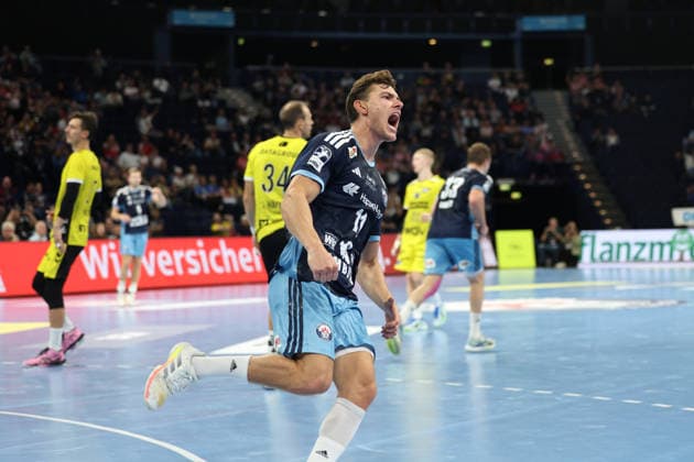Handball I Men s I 2026–2027 Season I Bundesliga I Matchday 2 I Handball Club Hamburg vs. TVB Stuttgart I September 2, 2026 Nicolaj Jorgensen 11, Handball Club Hamburg, Hamburg Barclaycard Arena, Hamburg, Germany Copyright: xLobeca RalfxHomburgx