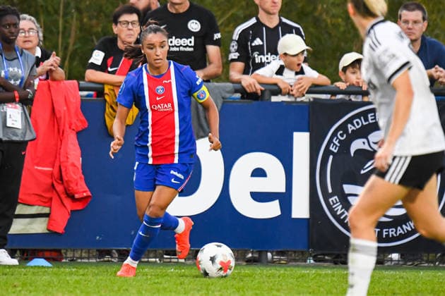 FOOTBALL : PSG vs Eintracht Francfort - UEFA Women™s Champions League - 02 09 2026 Sakina Karchaoui (PSG) PoissyFrance  Copyright: xBaptistexAutissierx