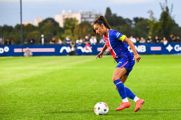 FOOTBALL : PSG vs Eintracht Francfort - UEFA Women™s Champions League - 02 09 2026 Sakina Karchaoui (PSG) PoissyFrance  Copyright: xBaptistexAutissierx