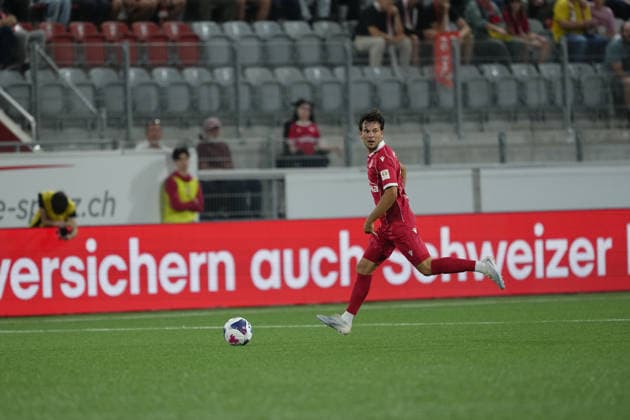 Thun, Switzerland - September 02: Lucien Dähler - Lucien Dahler (37 THU) during the Brack Super League match between FC Thun and FC Lausanne at VISANA STADION on September 02, 2026 in Thun, Switzerland. Copyright: xKjetilxWaberx xSPPx Sportspressphoto_SPR222217