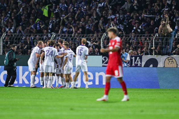 September 2, 2026, Soccer, DFB Cup, VfL Osnabrück vs. FC Bayern Munich, Robin Meißner of VfL Osnabrück celebrates the 1-0 goal, xRHR PHOTO DEx Copyright: TeresaxKroeger RHR-FOTOx RHR-FOTO DE