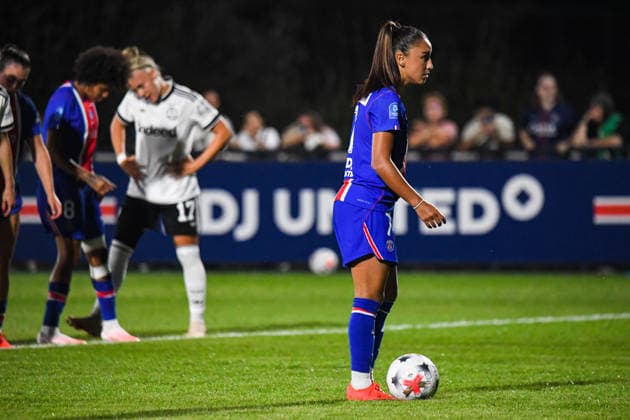 FOOTBALL : PSG vs Eintracht Francfort - UEFA Women™s Champions League - 02 09 2026 Sakina Karchaoui (PSG) PoissyFrance  Copyright: xBaptistexAutissierx