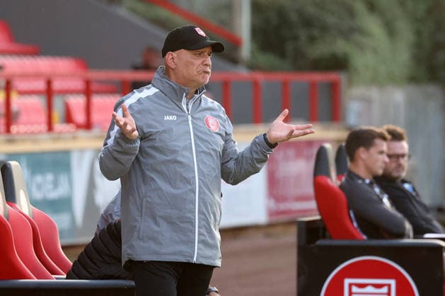Coach Volkan Uluc, SI Soccer Regionalliga West, Matchday 6, Sportfreunde Siegen vs. SC Paderborn 07 U21, on September 2, 2026, in Siegen, Germany