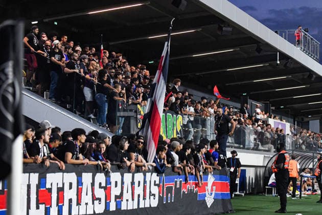 FOOTBALL : PSG vs Eintracht Francfort - UEFA Women™s Champions League - 02 09 2026 Supporters du Paris SG - Ambiance PoissyFrance  Copyright: xBaptistexAutissierx
