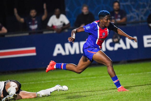 FOOTBALL : PSG vs Eintracht Francfort - UEFA Women™s Champions League - 02 09 2026 Rasheedat Ajibade (PSG) PoissyFrance  Copyright: xBaptistexAutissierx
