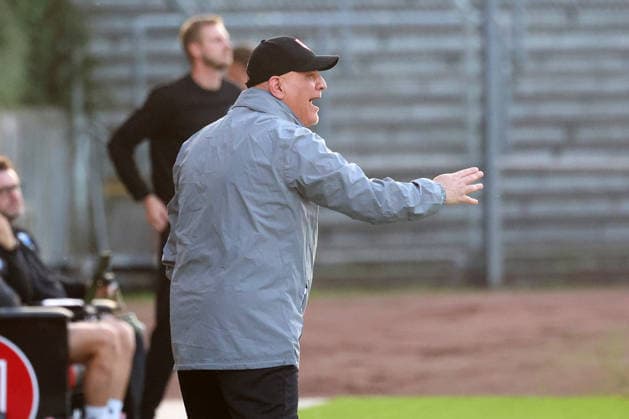 Coach Volkan Uluc, SI Soccer Regionalliga West, Matchday 6, Sportfreunde Siegen vs. SC Paderborn 07 U21, on September 2, 2026, in Siegen, Germany