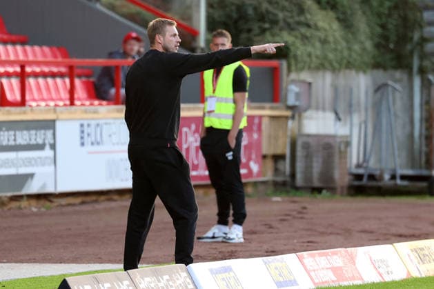 Coach Thomas Bertels, PB Soccer Regionalliga West, Matchday 6, Sportfreunde Siegen vs. SC Paderborn 07 U21, on September 2, 2026, in Siegen, Germany