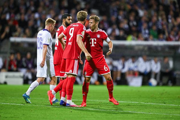 September 2, 2026, Soccer, DFB Cup, VfL Osnabrück vs. FC Bayern Munich, Harry Kane celebrates FC Bayern Munich s goal to make it 1–1, xRHR PHOTO DEx Copyright: TeresaxKroeger RHR-FOTOx RHR-FOTO DE