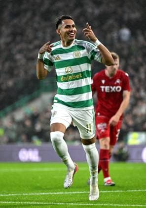 Camilo Duran of Celtic scores the opening goal of the game Celtic v Aberdeen, William Hill Scottish Premiership, Football, Celtic Park, Glasgow, Scotland, UK - 02 Sep 2026Glasgow Celtic Park Scotland United Kingdom  Copyright: xMarkxRunnacles Shutterstockx 17128883aw