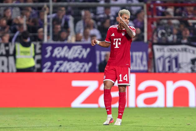 Luis Diaz of FC Bayern Munich gestures during the DFB Cup match between VfL Osnabrück and FC Bayern Munich at Bremer Brücke on September 2, 2026, in Osnabrück, Germany Photo by Oliver Kaelke, DeFodi Images Luis Diaz of FC Bayern Munich gestures during the DFB Cup match between VfL Osnabrück and FC Bayern Munich at Bremer Brücke on September 2, 2026 in Osnabrück, Germany Photo by Oliver Kaelke DeFodi Images Photo by Oliver Kaelke DeFodi Images