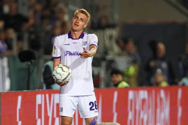 Fridolin Wagner of VfL Osnabrück gestures during the DFB Cup match between VfL Osnabrück and FC Bayern Munich at Bremer Brücke on September 2, 2026, in Osnabrück, Germany Photo by Oliver Kaelke, DeFodi Images Fridolin Wagner of VfL Osnabrück gestures during the DFB Cup match between VfL Osnabrück and FC Bayern Munich at Bremer Brücke on September 2, 2026 in Osnabrück, Germany Photo by Oliver Kaelke DeFodi Images Photo by Oliver Kaelke DeFodi Images