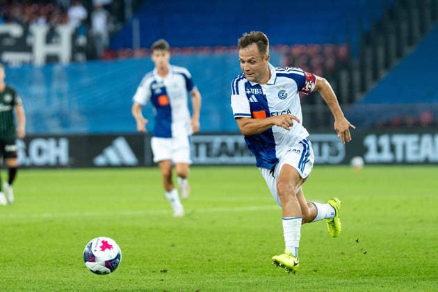 Soccer, Switzerland Brack Super League, Matchday 6: Grasshopper Club Zurich vs. FC St. Gallen 1879, Wednesday, September 2, 2026, Letzigrund Stadium, Zurich; Amir Abrashi 6, Grasshopper Club Zurich Copyright: xValentinxDomgjonix