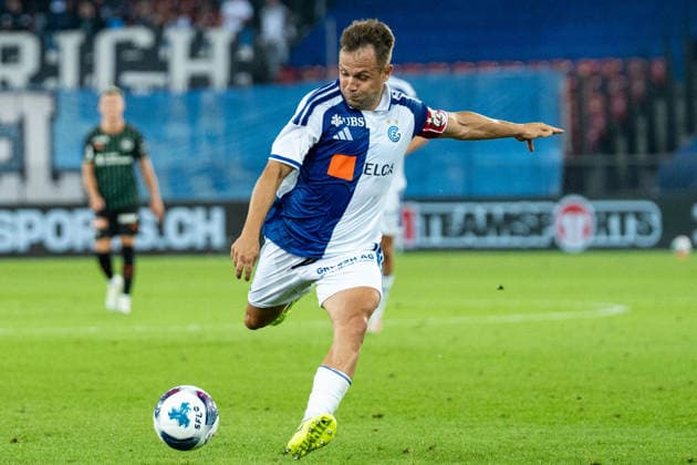 Soccer, Switzerland Brack Super League, Matchday 6: Grasshopper Club Zurich vs. FC St. Gallen 1879, Wednesday, September 2, 2026, Letzigrund Stadium, Zurich; Amir Abrashi 6, Grasshopper Club Zurich Copyright: xValentinxDomgjonix