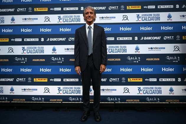 Mg Milano 02 09 2026 - Gran Gala™ del Calcio Aic 2026 foto Matteo Gribaudi Image nella foto: Roberto Mancini 