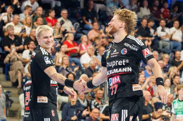 September 2, 2026 Handball 1st Bundesliga OPEL HBL 2026–2027 Season Matchday 2 HC Erlangen Nuremberg Metropolitan Region HCE TSV Hannover Burgdorf Die Recken Women s Team xdaxmax Cheering Joy Marek Nissen 6, HC Erlangen HCE Maciej Gebala 77, HC Erlangen HCE