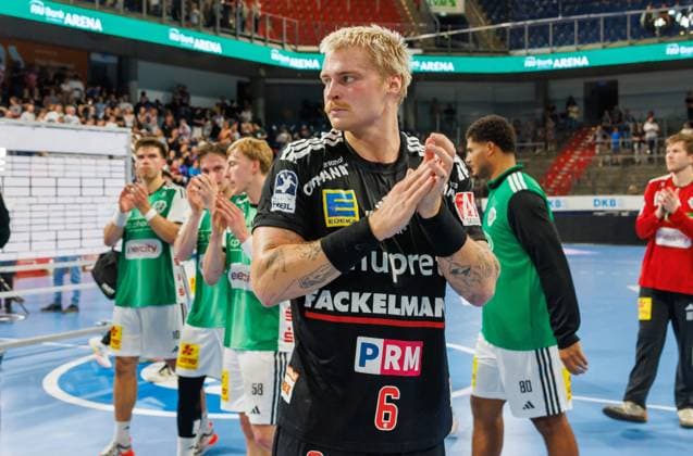 September 2, 2026 Handball 1st Bundesliga OPEL HBL 2026–2027 Season, Matchday 2: HC Erlangen (Nuremberg Metropolitan Region) HCE vs. TSV Hannover Burgdorf, Die Recken Women’s Team, xdaxmax, Marek Nissen 6, HC Erlangen HCE Disappoints: Disappointment After the Game