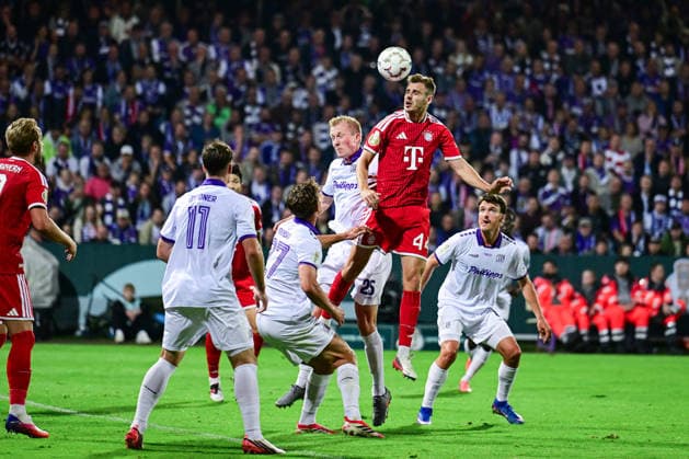 September 2, 2026, Soccer, DFB Cup, VfL Osnabrück vs. FC Bayern Munich, Josip Stanisic, FC Bayern Munich xRHR FOTO DEx Copyright: TeresaxKroeger RHR-FOTOx RHR-FOTO DE