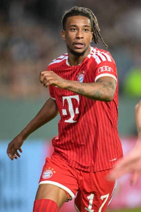 Soccer, DFB Cup, 20260902, VfL Osnabrück vs. FC Bayern Munich. Pictured: Michael OLISE (Bayern), 17, Osnabrück, Osnatel Arena, Lower Saxony, Germany Copyright: Passion2Press MarkusxFischerx