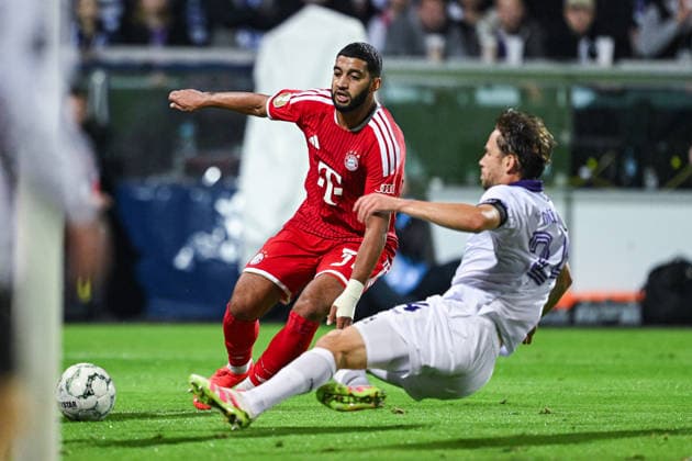 September 2, 2026, Soccer, DFB Cup, VfL Osnabrück vs. FC Bayern Munich, Ismael Saibari (FC Bayern Munich), Jannik Müller (VfL Osnabrück) xRHR PHOTO DEx Copyright: TeresaxKroeger RHR-FOTOx RHR-FOTO DE