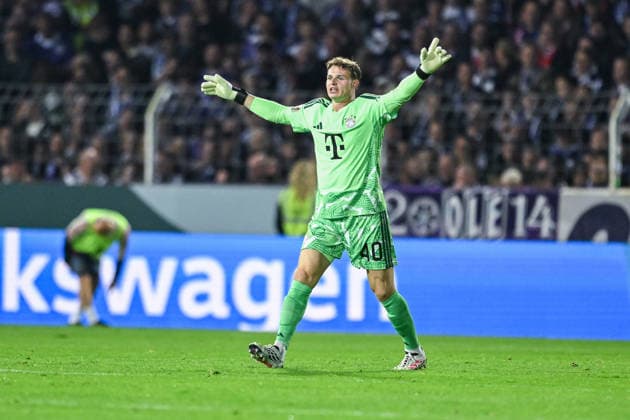 September 2, 2026, Soccer, DFB Cup, VfL Osnabrück vs. FC Bayern Munich, Jonas Urbig, FC Bayern Munich xRHR PHOTO DEx Copyright: TeresaxKroeger RHR-FOTOx RHR-FOTO DE