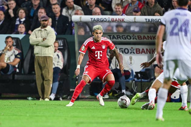 September 2, 2026, Soccer, DFB Cup, VfL Osnabrück vs. FC Bayern Munich, Luis Diaz (FC Bayern Munich) xRHR PHOTO DEx Copyright: TeresaxKroeger RHR-FOTOx RHR-FOTO DE