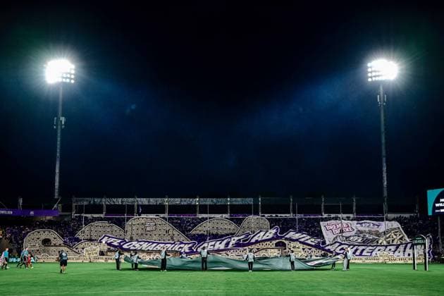 Choreography by Choreo Fans Osnabrück, VfL Osnabrück vs. FC Bayern Munich, DFB Cup, 1st Round, September 2, 2026. DFB regulations prohibit any use of photographs as image sequences and or quasi-video. Osnabrück, Lower Saxony, Germany Copyright: xkolbert-press MarcxNiemeyerx