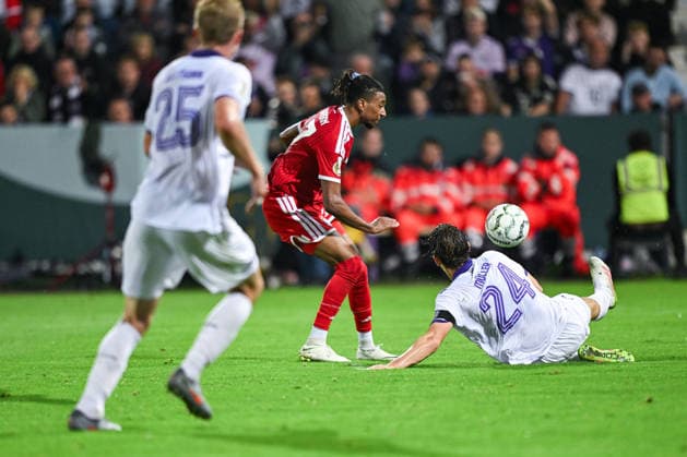 September 2, 2026, Soccer, DFB Cup, VfL Osnabrück vs. FC Bayern Munich, Michael Olise of FC Bayern Munich scores the goal to make it 1–3, xRHR PHOTO DEx Copyright: TeresaxKroeger RHR-FOTOx RHR-FOTO DE