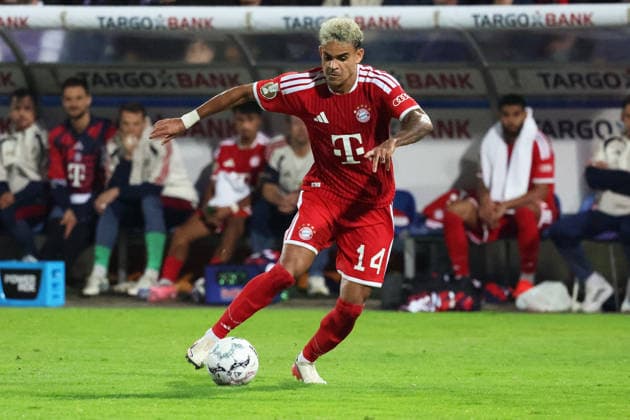 September 2, 2026, xrekx, Soccer DFB Cup First Round, VfL Osnabrück vs. FC Bayern Munich, Luis Diaz, FC Bayern Munich, Osnabrück