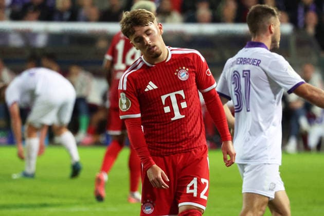 September 2, 2026, xrekx, Soccer, DFB Cup First Round, VfL Osnabrück vs. FC Bayern Munich, Lennart Karl, FC Bayern Munich, Osnabrück