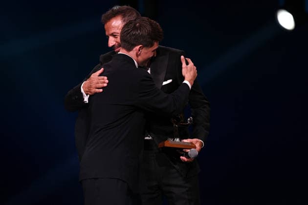 Mg Milano 02 09 2026 - Gran Gala™ del Calcio Aic 2026 foto Matteo Gribaudi Image nella foto: Alessandro Del Piero-Francisco Conceicao 