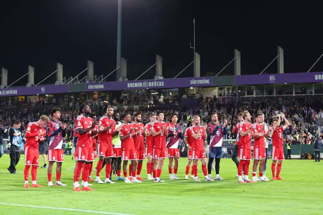 FC Bayern Munich celebrates after their 1-4 victory during the DFB Cup match between VfL Osnabrück and FC Bayern Munich at Bremer Brücke on September 2, 2026, in Osnabrück, Germany Photo by Oliver Kaelke DeFodi Images FC Bayern Munich celebrate after winning during the DFB Cup match between VfL Osnabrück and FC Bayern Munich at Bremer Brücke on September 2, 2026 in Osnabrück, Germany Photo by Oliver Kaelke, DeFodi Images Photo by Oliver Kaelke, DeFodi Images