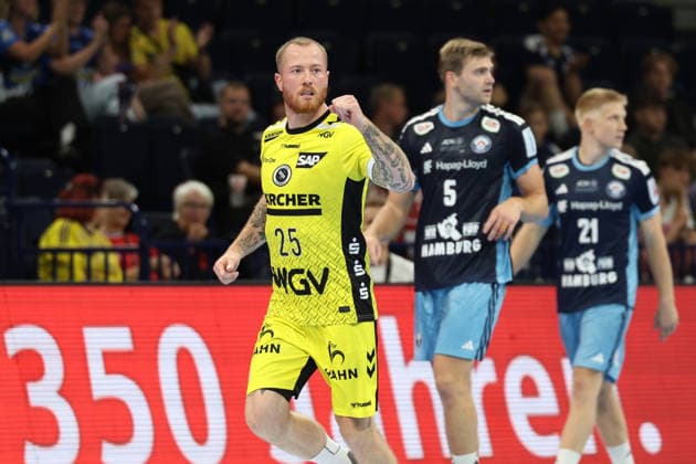 Handball I Men s I 2026–2027 Season I Bundesliga I Matchday 2 I Handball Club Hamburg vs. TVB Stuttgart I September 2, 2026 Patrick Zieker, 25, TVB Stuttgart Hamburg Barclaycard Arena Hamburg, Germany Copyright: xLobeca RalfxHomburgx