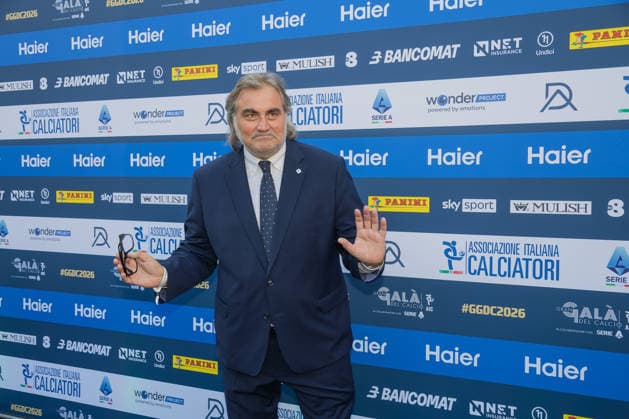 IPA88043005 - Pierluigi Pardo at the AIC 2026 Gran Gala del Calcio, Other, in Milan, Italy, September 2, 2026  Copyright: xLucaxMicheli IPAxSportx xx 88043005