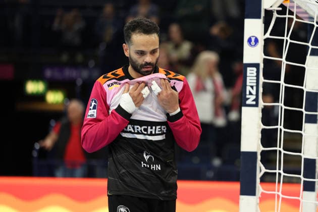 Handball I Men I 2026–2027 Season I Bundesliga I Matchday 2 I Handball Club Hamburg vs. TVB Stuttgart I September 2, 2026 Mohamed Essam Moustafa El Tayar 12, TVB Stuttgart vs. Hamburg at Barclaycard Arena, Hamburg, Germany Copyright: xLobeca RalfxHomburgx