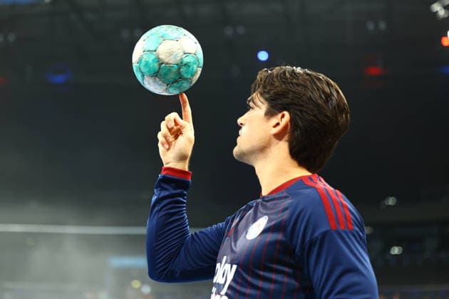 Handball I Men I 2026–2027 Season I Bundesliga I Matchday 2 I Handball Club Hamburg vs. TVB Stuttgart I September 2, 2026 Kaj Geenen 17, Handball Club Hamburg, Hamburg Barclaycard Arena, Hamburg, Germany Copyright: xLobeca RalfxHomburgx