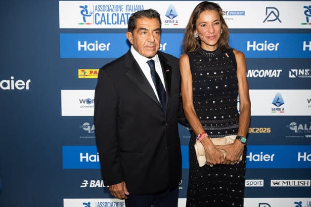 IPA88043460 - Paolo Zampolli and his wife - AIC 2026 Gran Gala del Calcio, at the Teatro alla Scala in Milan, Italy, on September 2, 2026.  Copyright: xRiccardoxSpadettoxDexPaulis IPAxSportx xx 88043460