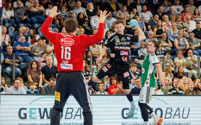 September 2, 2026 Handball 1st Bundesliga OPEL HBL 2026–2027 Season, Matchday 2: HC Erlangen (Nuremberg Metropolitan Region) HCE vs. TSV Hannover Burgdorf Die Recken Women s Team xdaxmax Simon Gade 16, TSV Hannover Burgdorf Christoph Steinert 44, HC Erlangen HCE