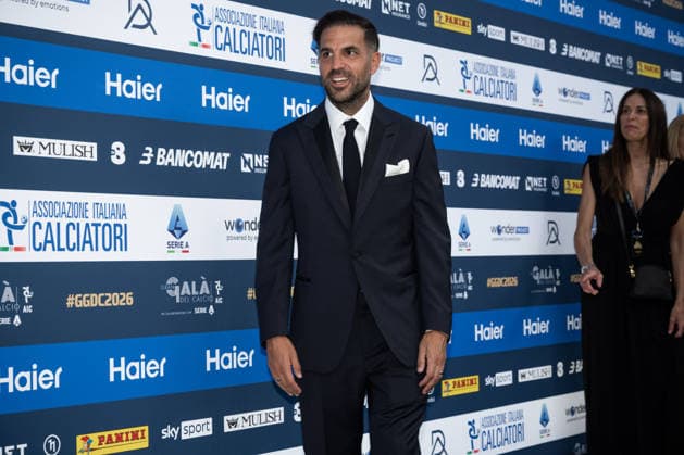 IPA88044372 - Cesc Fabregas - AIC 2026 Grand Soccer Gala, at the Teatro alla Scala in Milan, Italy, on September 2, 2026.  Copyright: xRiccardoxSpadettoxDexPaulis IPAxSportx xx 88044372
