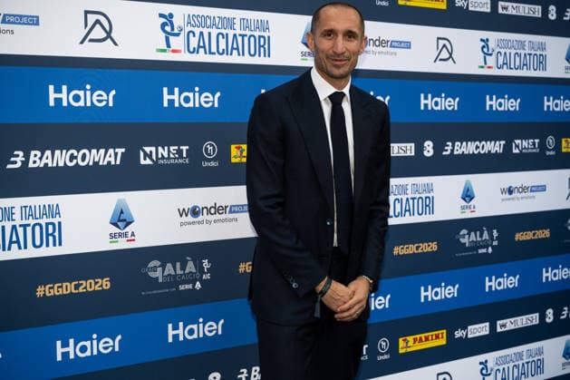 IPA88044376 - Giorgio Chiellini - AIC 2026 Grand Soccer Gala, at the Teatro alla Scala in Milan, Italy, on September 2, 2026.  Copyright: xRiccardoxSpadettoxDexPaulis IPAxSportx xx 88044376